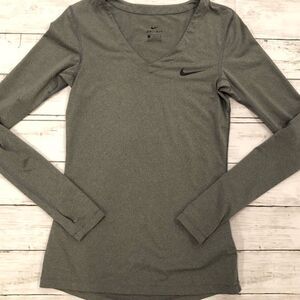 Nike dri-fit long sleeve workout shirt